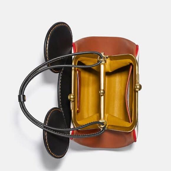 COACH Disney Mickey Mouse X Keith Haring Kisslock Bag LIMITED COLLECTORs Edition - Picture 13 of 13